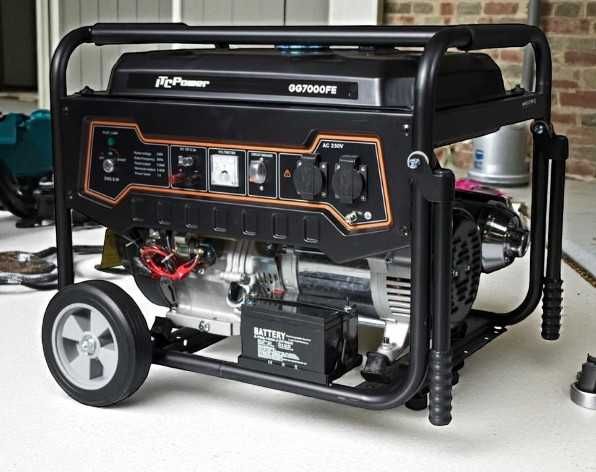 Генератор бензиновий ITC Pawer 4,5 кВт бензиновый генератор