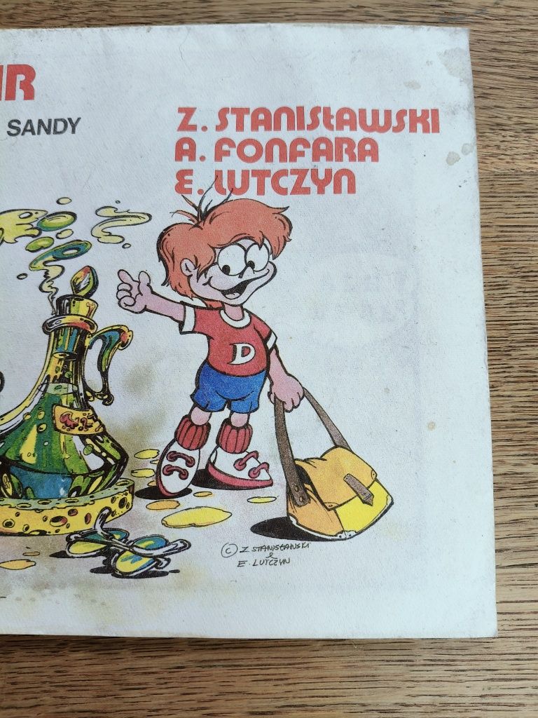 Stary komiks eliksir z cyklu Dawid i Sandy 98