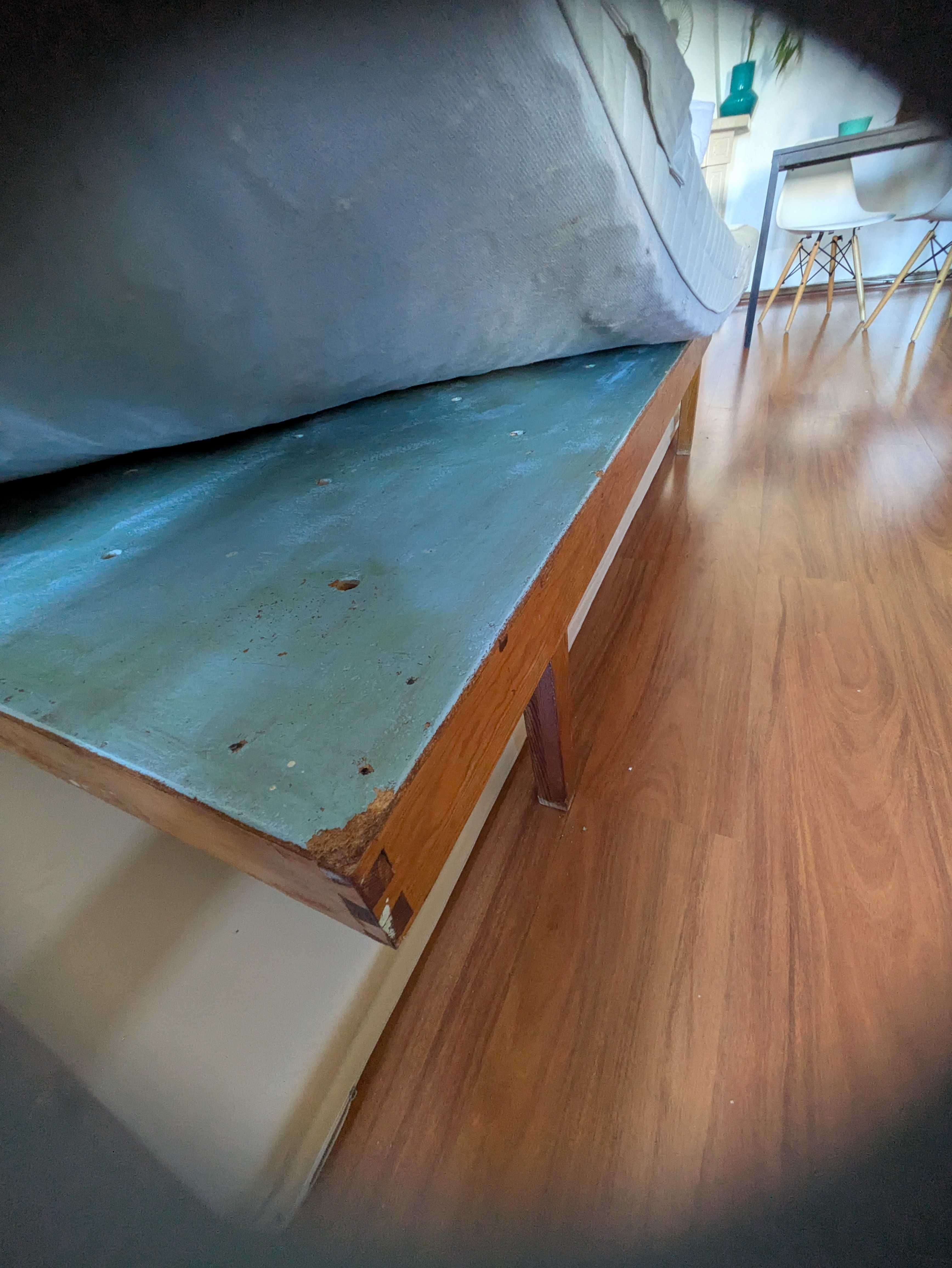Cama de casal com colchao