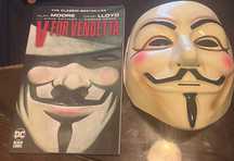 Livro: V for Vendetta + Máscara