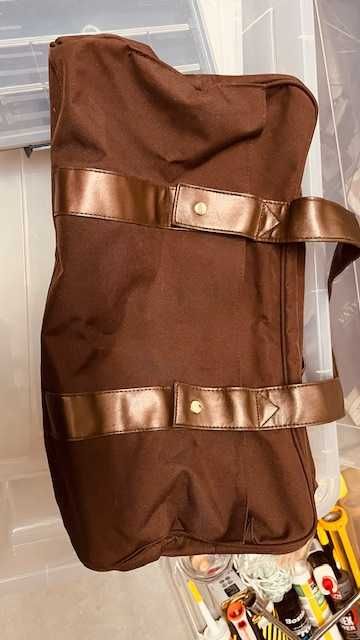 Saco de viagem castanho