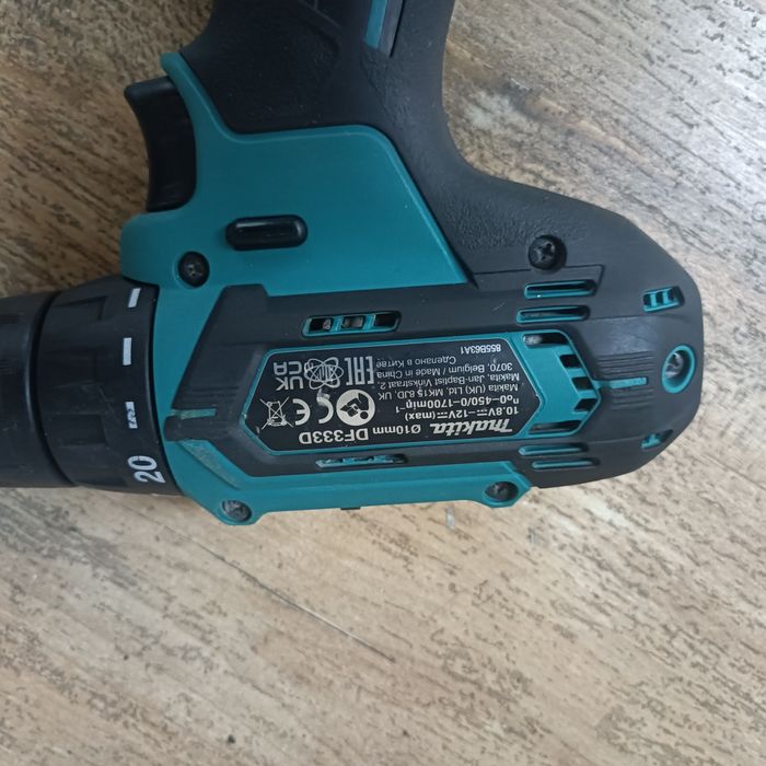 Makita 10,8-12V Wkrętarka DF 333D+Bateria Zestaw BDB