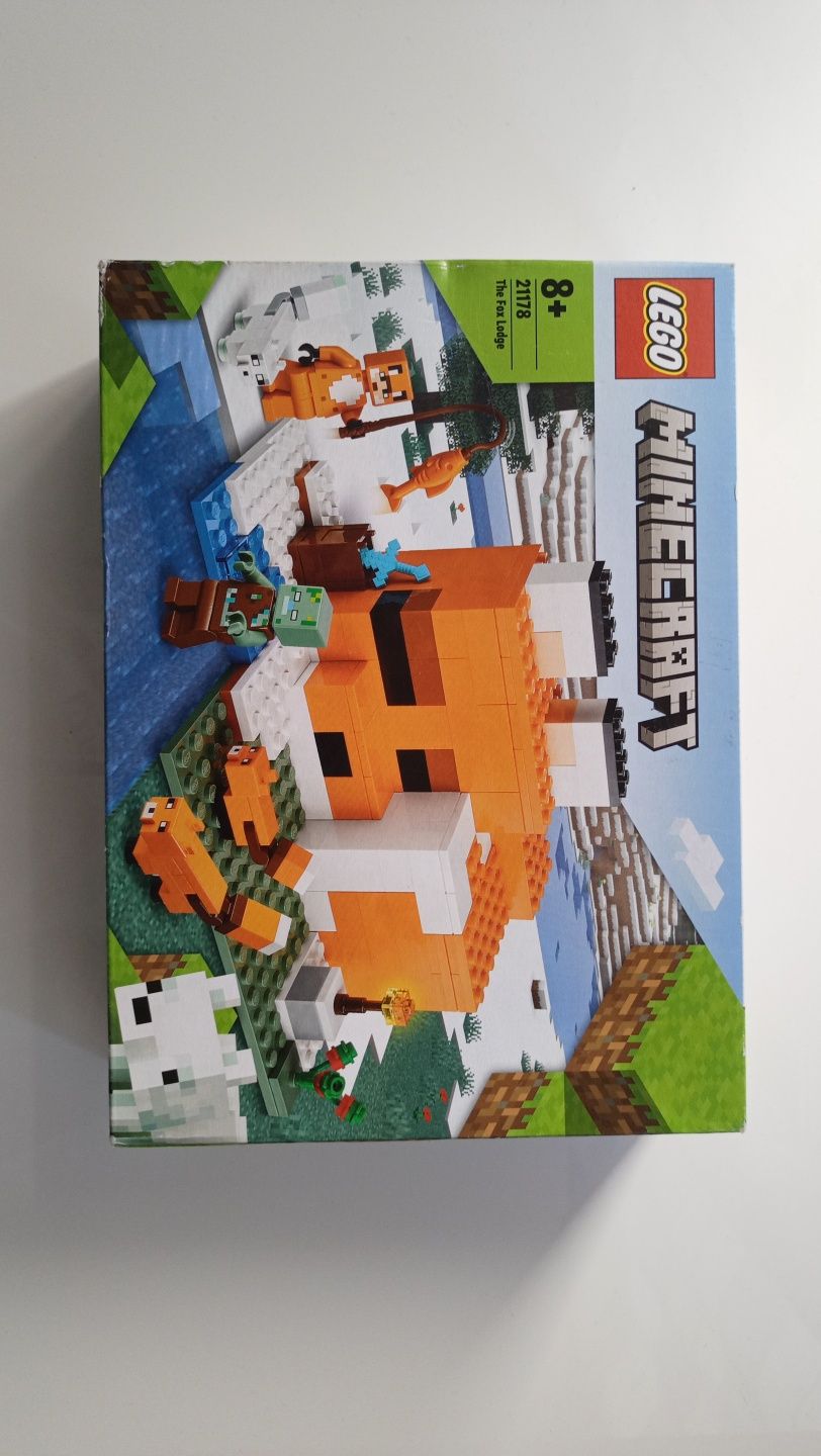 Klocki LEGO Minecraft 21178 - Siedlisko lisów