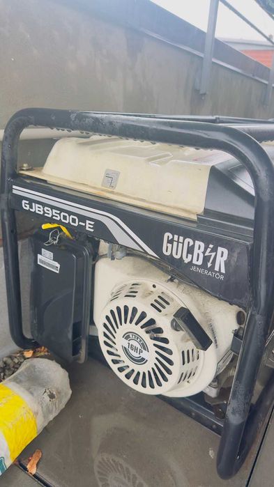 Генератор бензиновий Gucbir GJB9500E, 1 фаза, 8000 Вт, електрозапуск