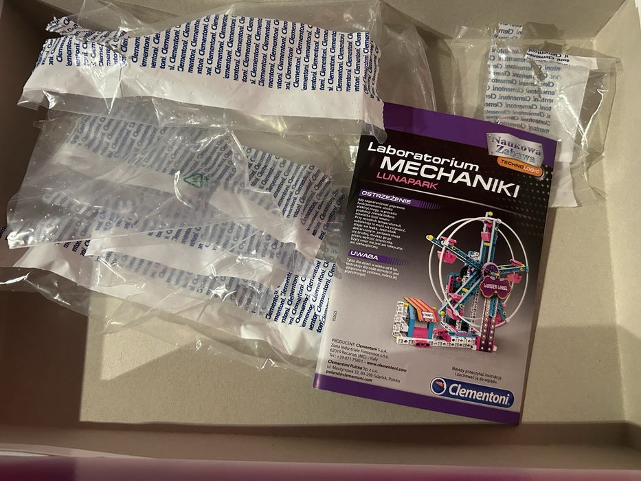 Klocki Labolatorium mechaniki Clementoni