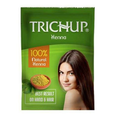 100г хна для волос и мехенди Васу Тричуп, Vasu Trichup Natural Henna