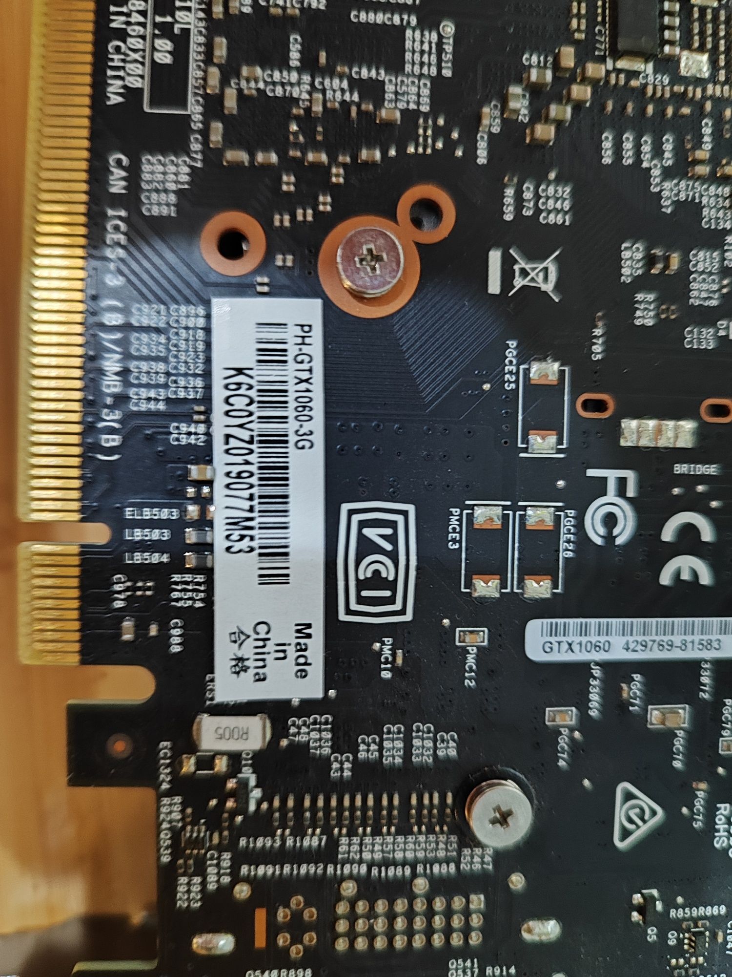 Karta graficzna ASUS Phoenix GeForce GTX 1060 3GB GDDR5 192 bit