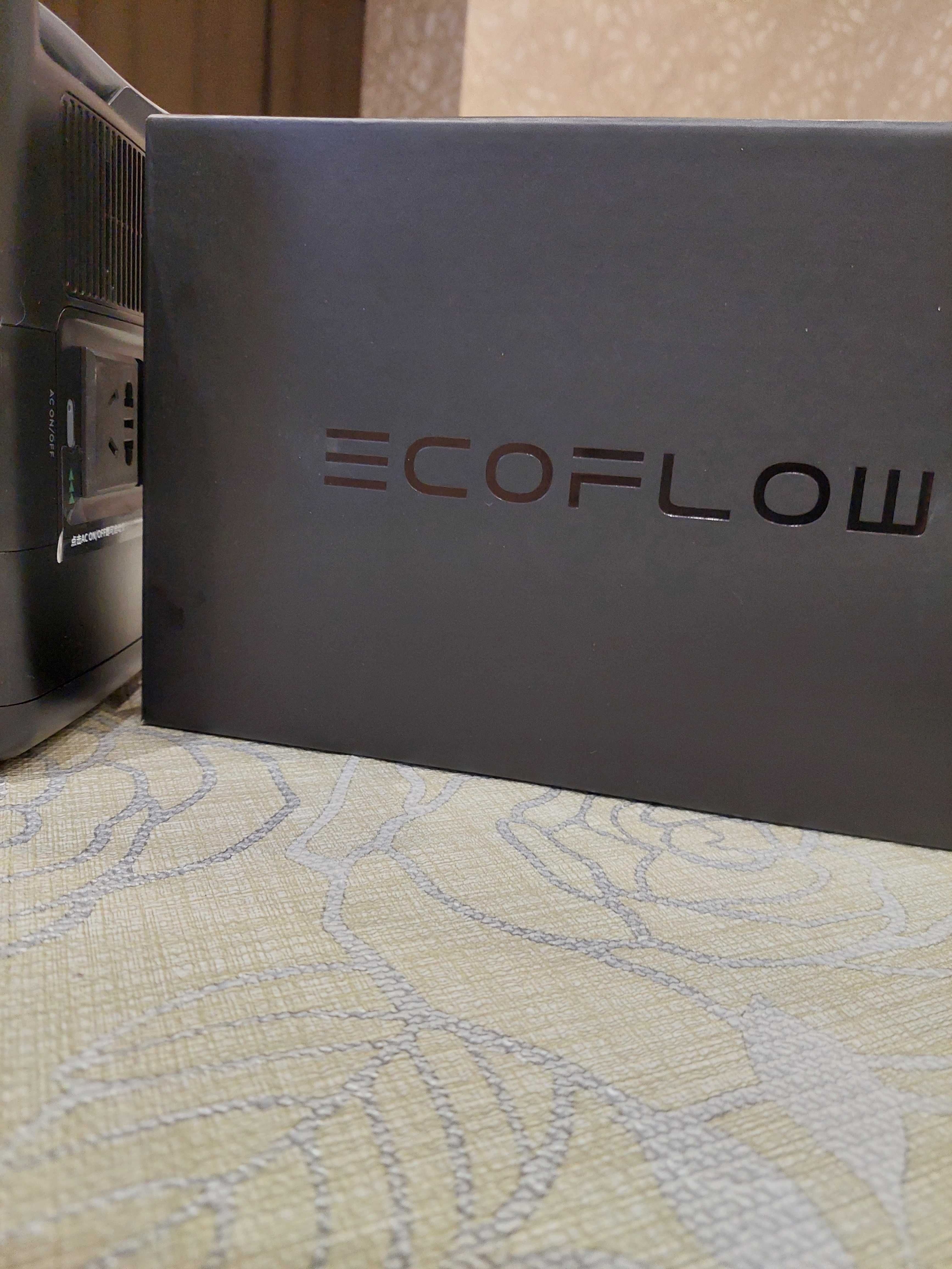 Прода Ecoflow RIVER max: 576 Wh, 600 W (1200 W)