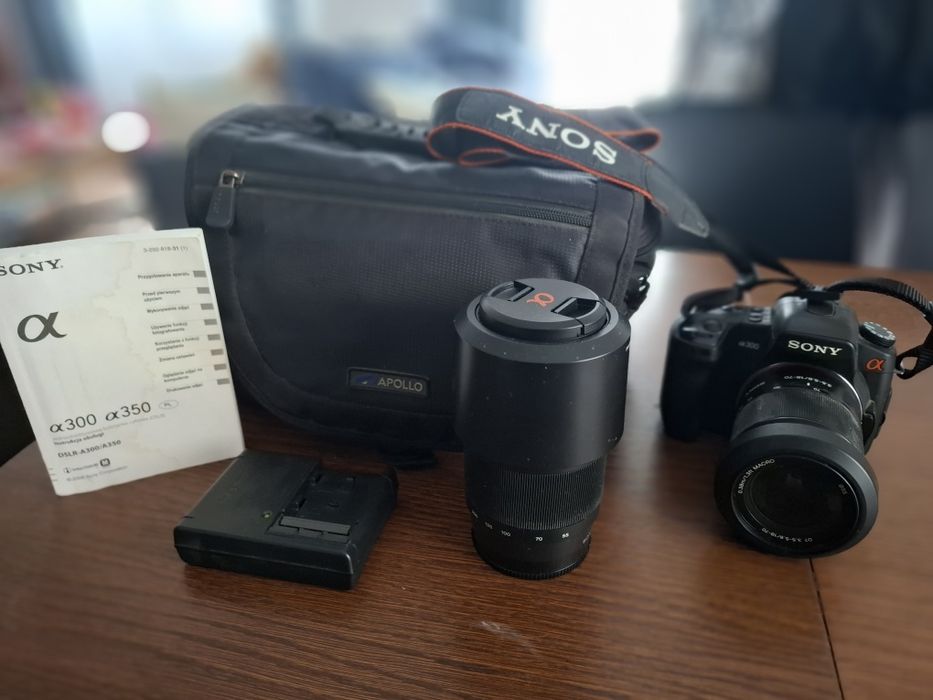 Aparat fotograficzny Sony alfa 300