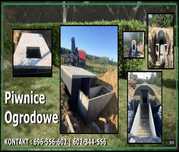 Piwnica ogrodowa, zbiorniki betonowe CENY PRODUCENTA