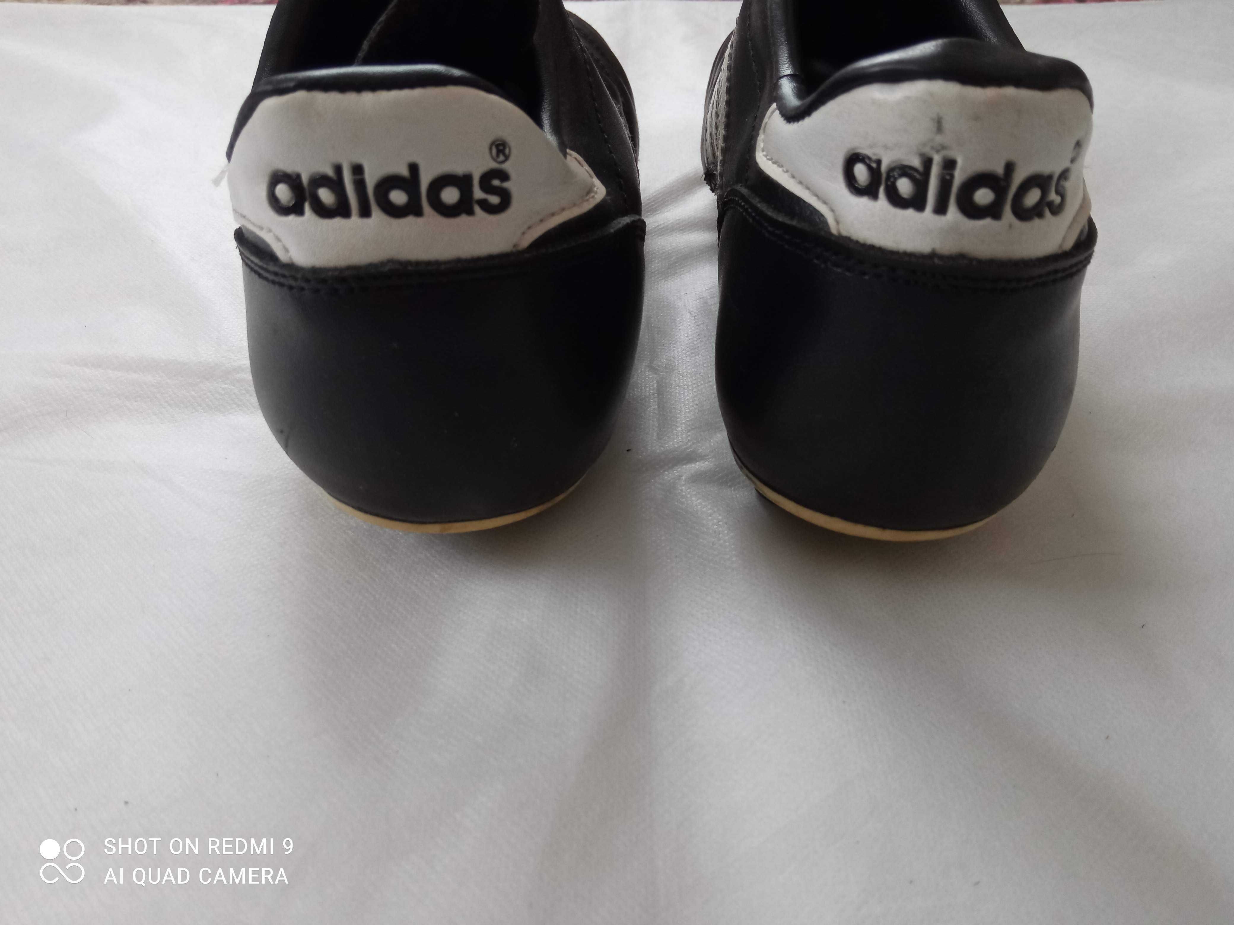 Чорні бутси Adidas оригінал, 41 р.