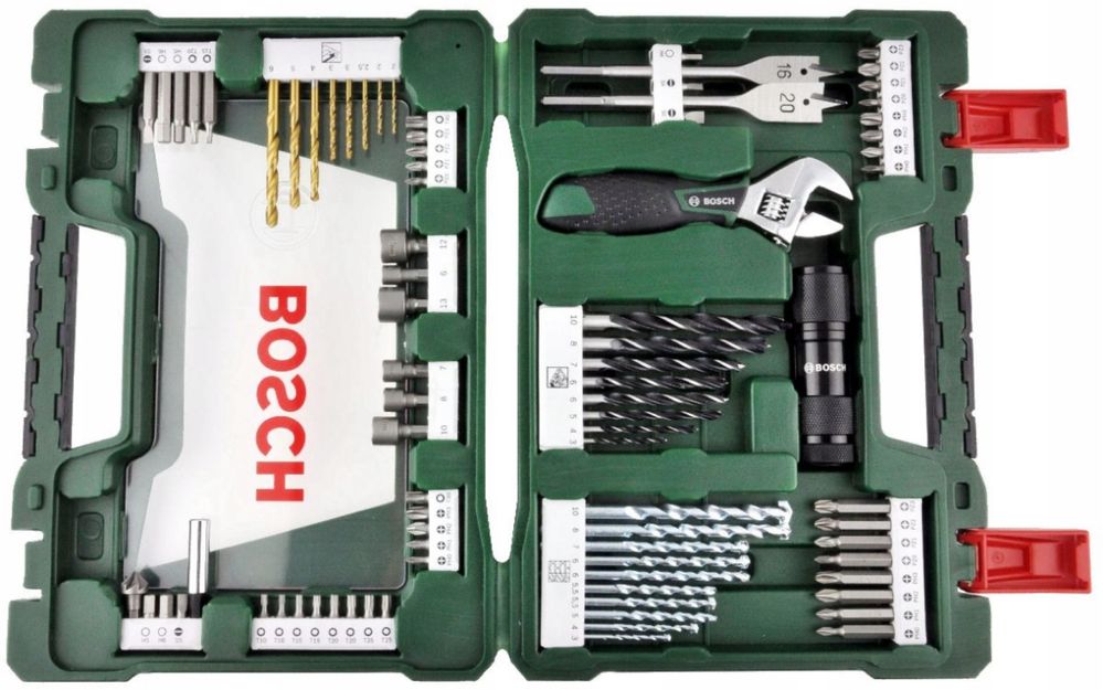 BOSCH Zestaw Wierteł i Końcówek V-line 83 Elementy Walizka
