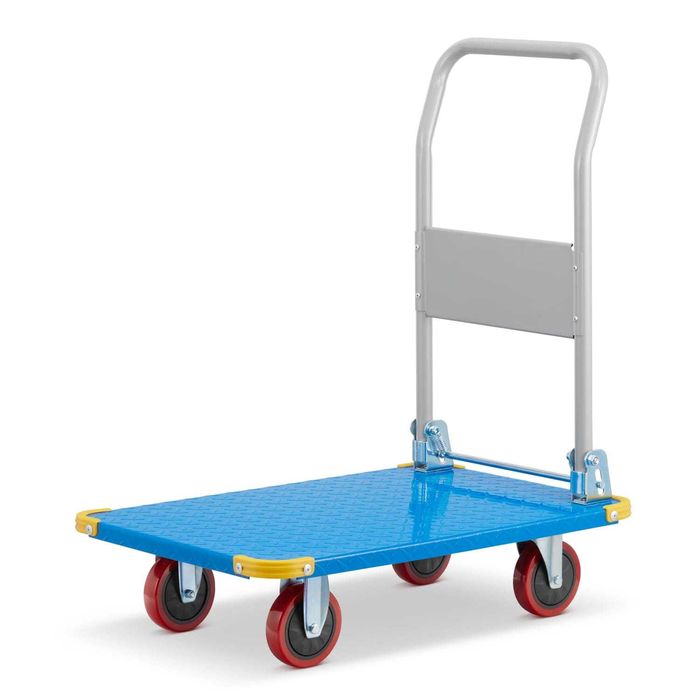 Wózek platformowy transportowy magazynowy 450 kg HIGHER pełne koła