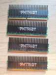 4 x 2 GB Ram  DDR2 w obudowie Patriot