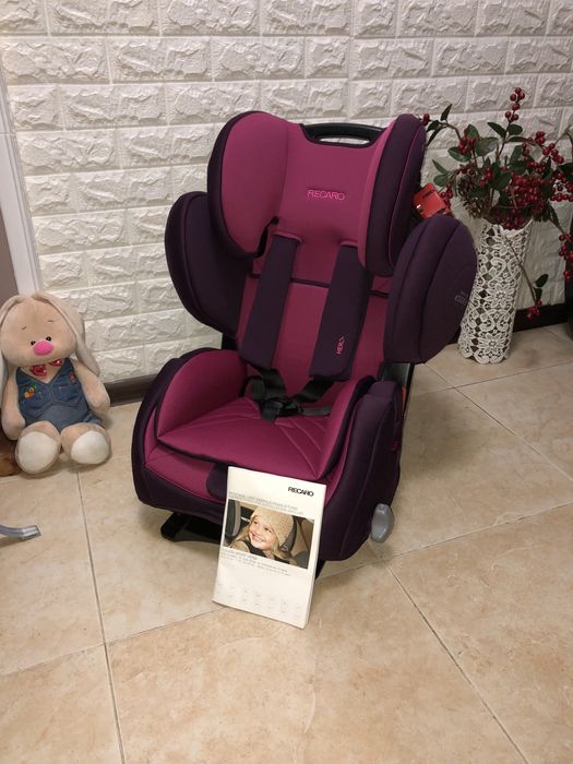 Автокрісло Recaro Young Sport Hero Група 1/2/3 (9-36 кг) рекаро
