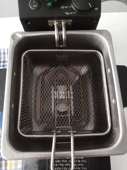 Conjunto de Panela e tacho em inox frigideira cerâmica e fritadeira 3l