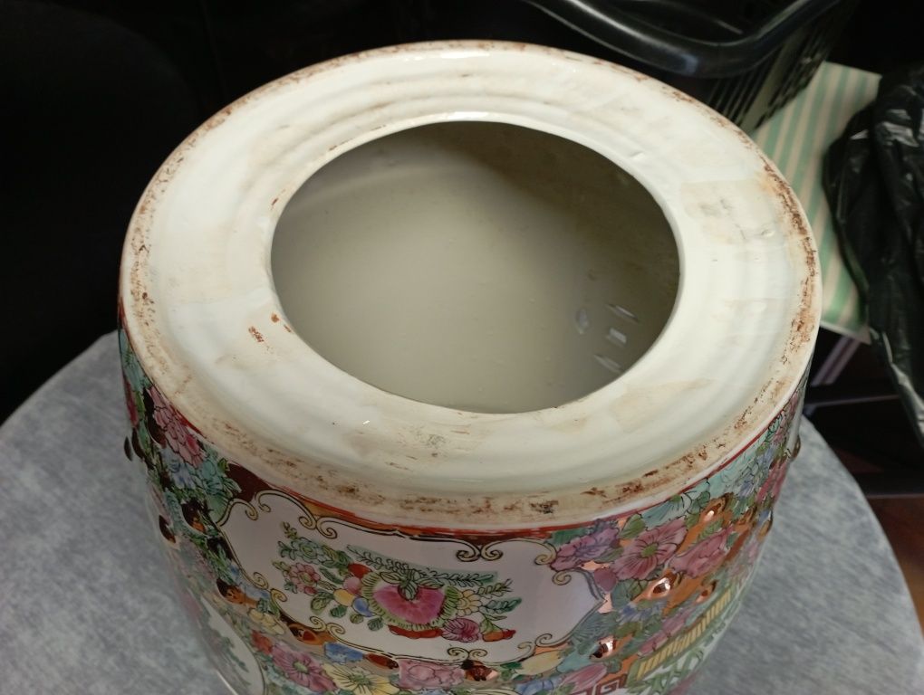 Jarrão de chão em porcelana chinesa