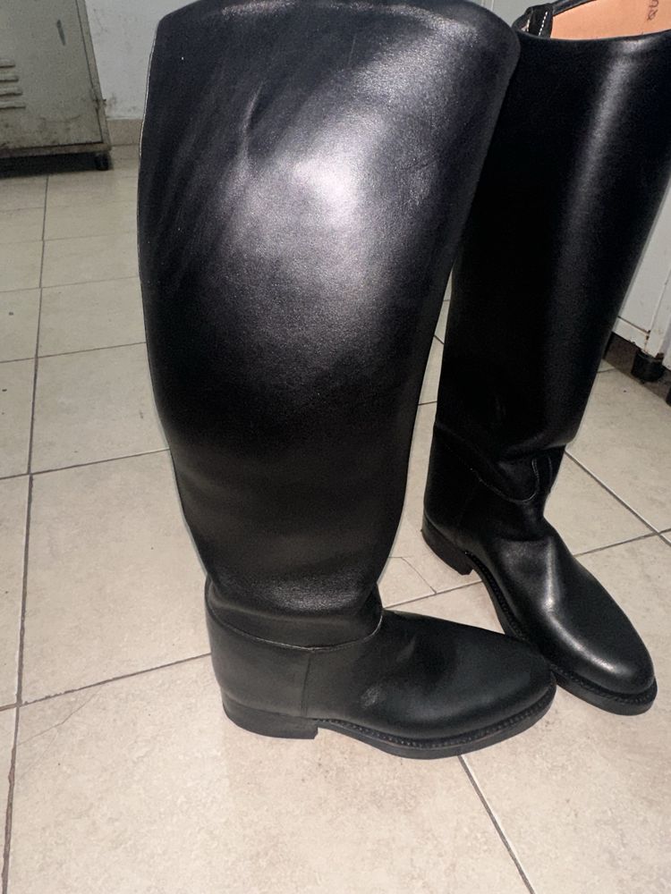 Botas de montar a cavalo