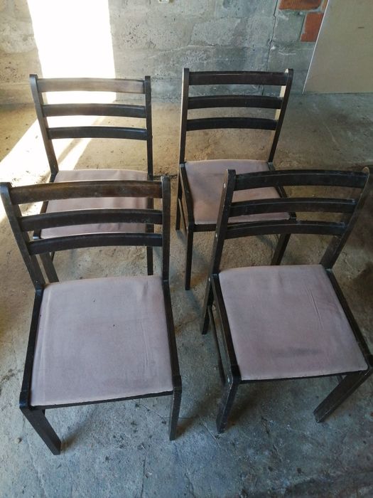 Stół z krzesłami Krzesła kuchenne 4 sztuki