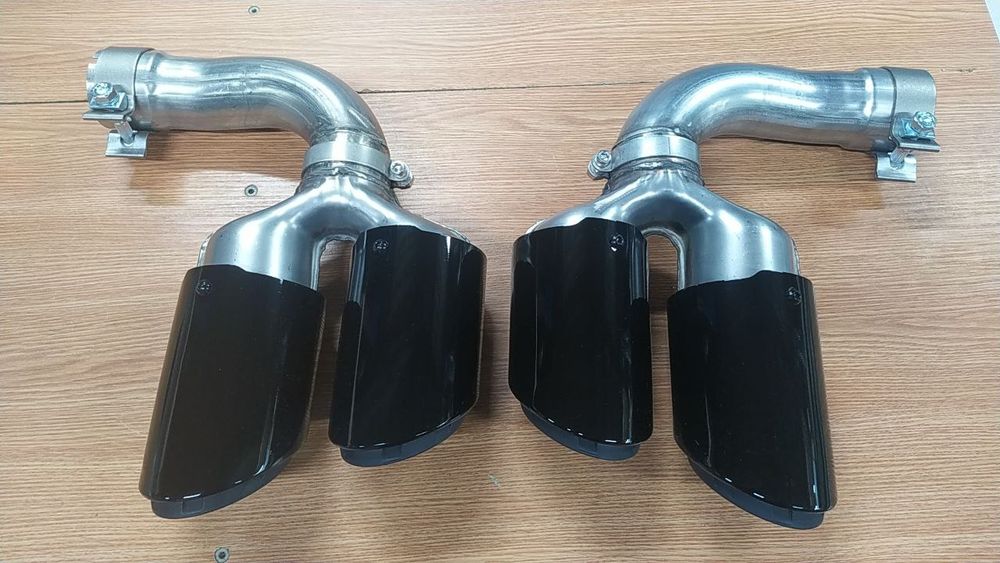 Porsche cayenne 9y0 насадки глушника