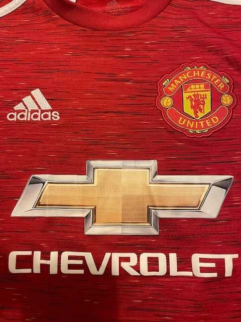 Koszulka piłkarska Manchester United Adidas L młodzieżowa