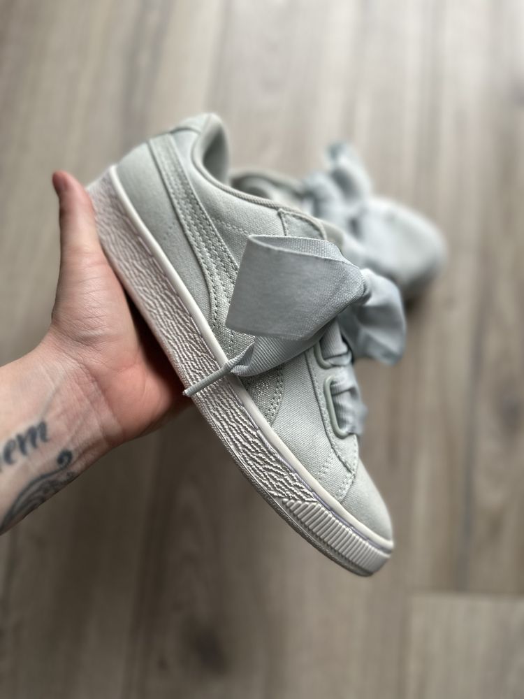 Puma damskie  37 jak nowe mietowe