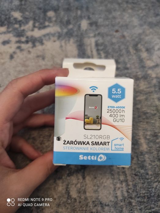 Żarówka kolorowa