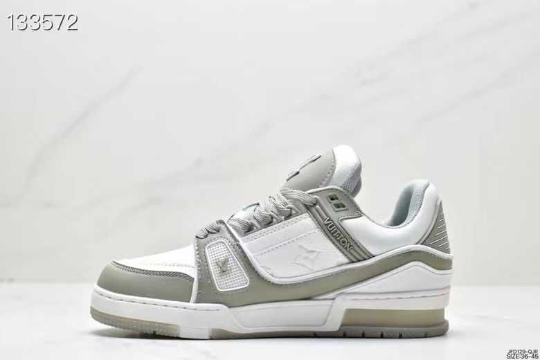 buty Espadryle Louis_Vuitton_LV_Trainer_White_GrayEspadryle  r.43