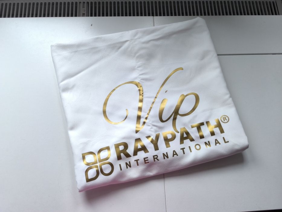 Ręcznik biały vip Sunbeam SPORT 150x70cm Raypath