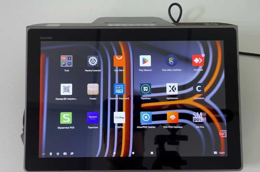 POS терминал для магазина кафе Android Sunmi D3 Mini Ezpos M2 Pro Aleo