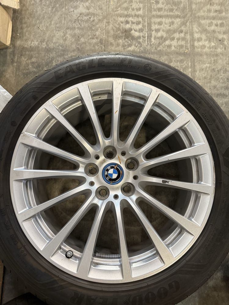 Kola komplet lato bmw g30 g31 g11 245/45/18 czujniki tpms homo 2021r
