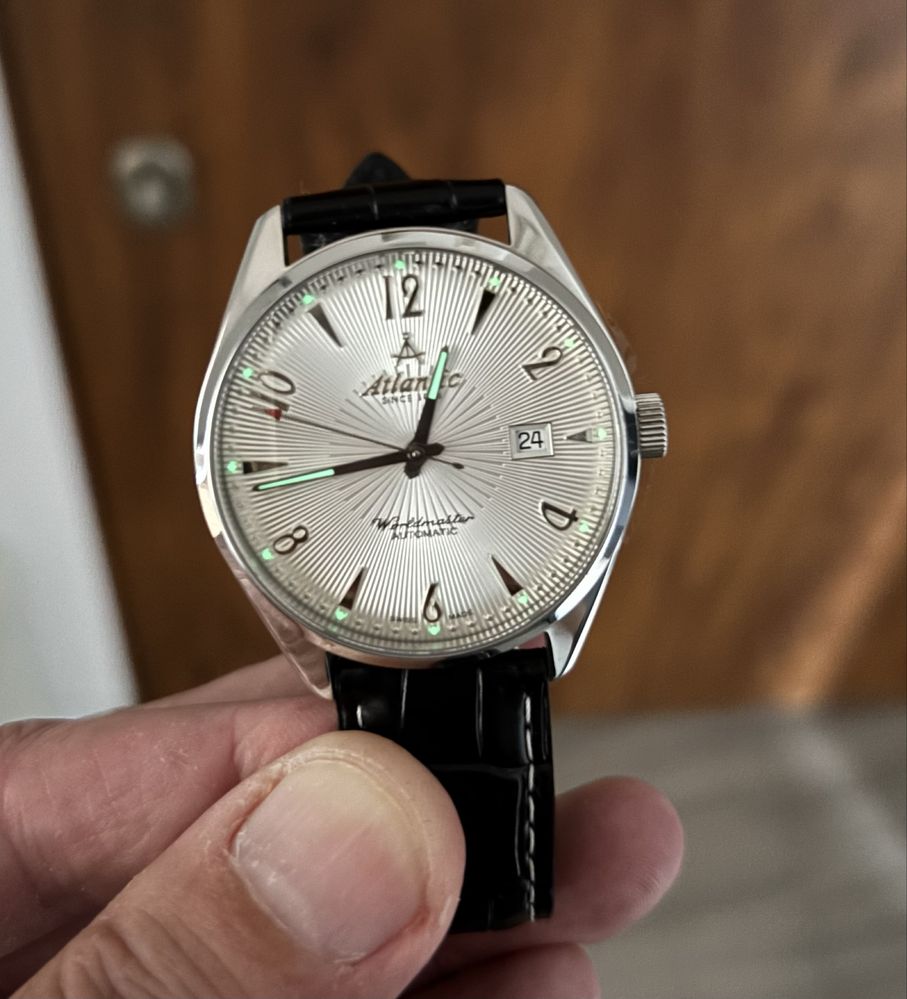 Zegarek ATLANTIC Worldmaster AUTOMATIC 51752.41.25S 40mm WR50 SW200