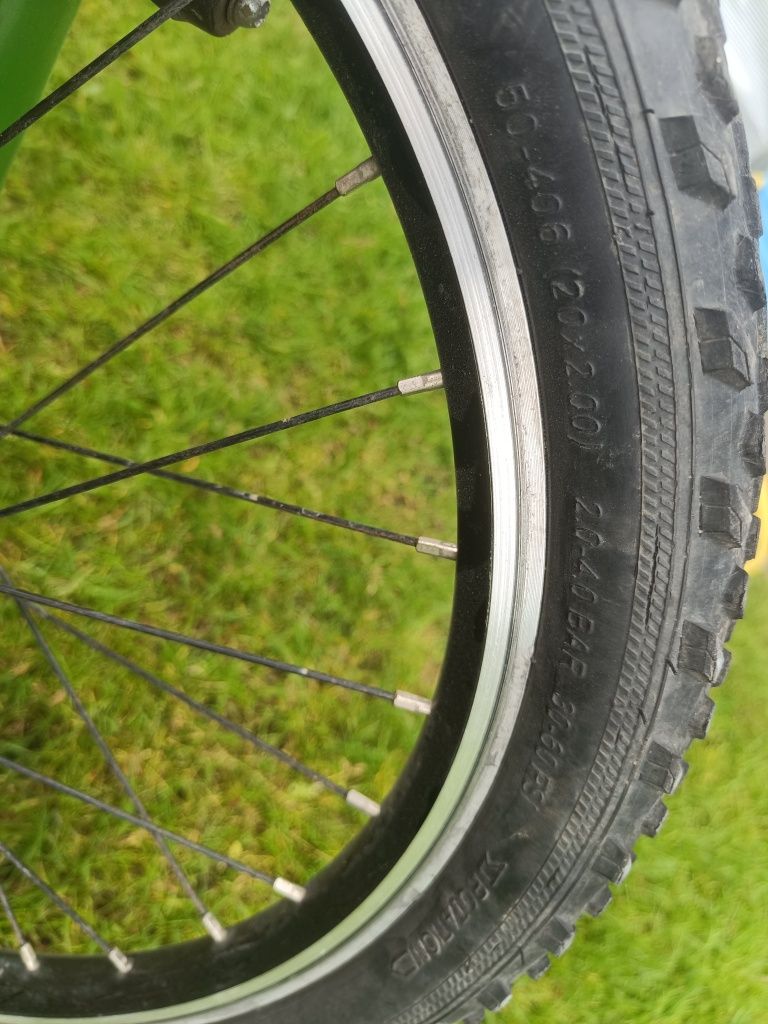 Rower dziecięcy unibike pilot zielony