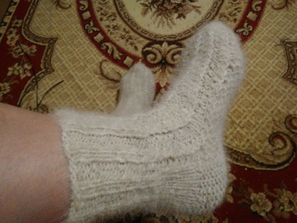 Носки из собачьей шерсти