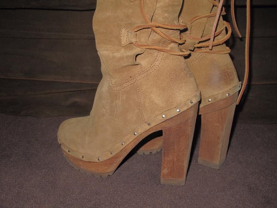 Botas altas camel XUZ nº38