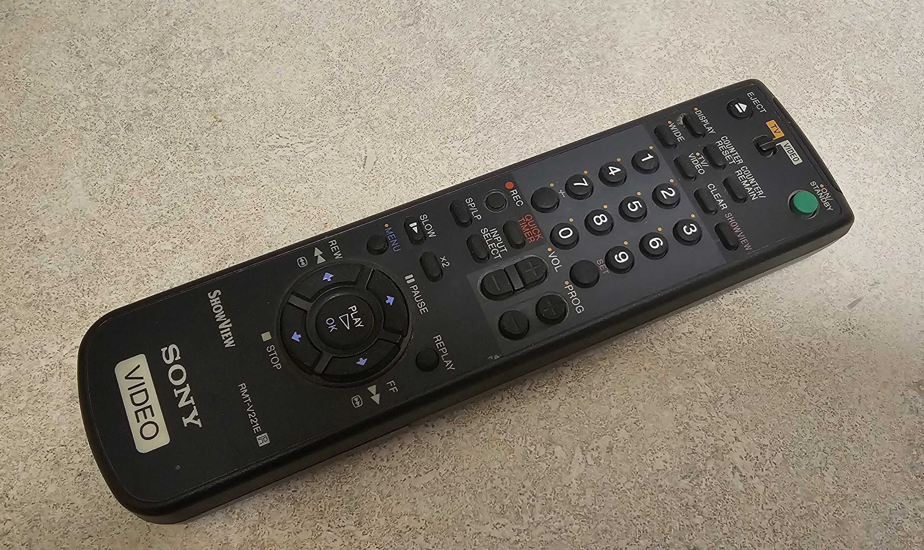 Sony TV Video Oryginalny pilot model RMT-V221E