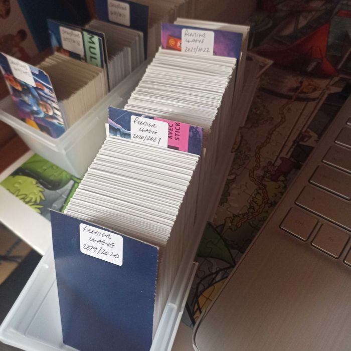 Panini Premier League cromos 2019/20, 2020/21, 2021/22, 2022/23