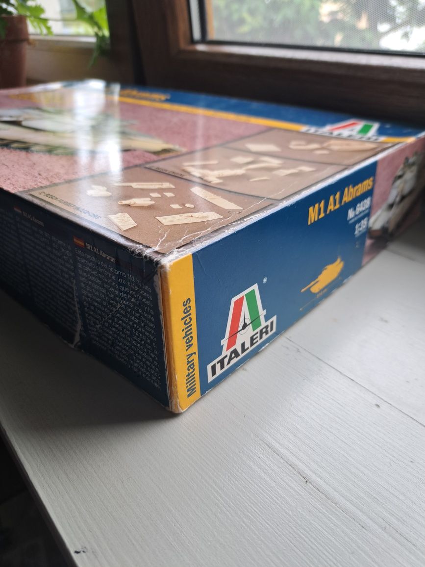 M1 A1 Abrams 1:35 ITALERI No 6438 model tank