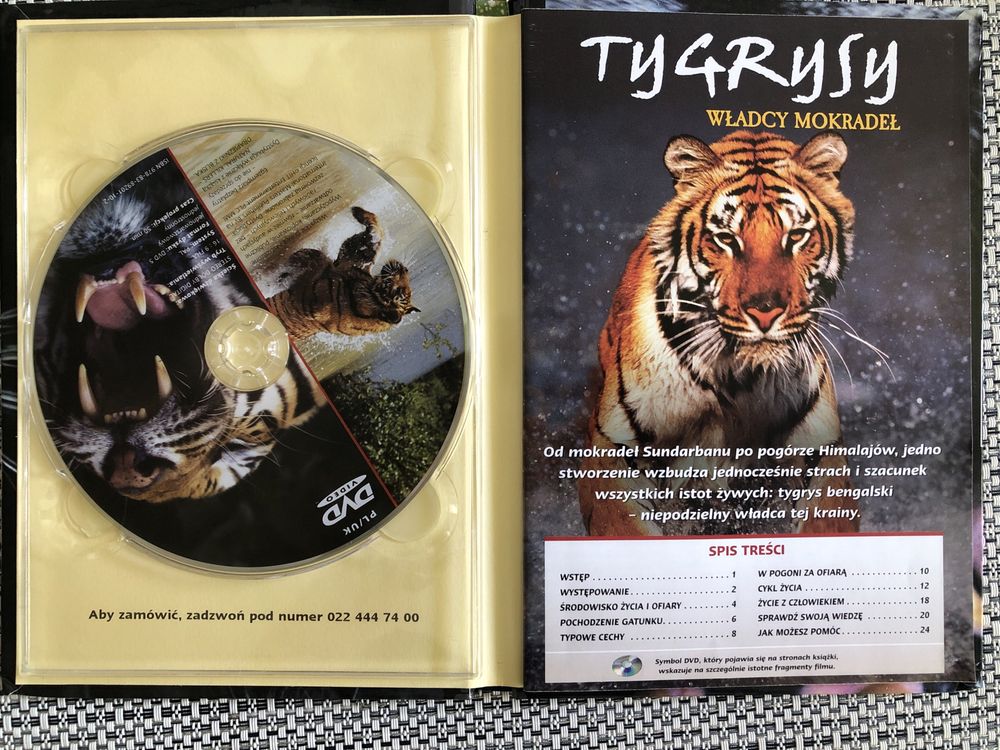 Płyta DVD Tygrysy władcy mokradeł