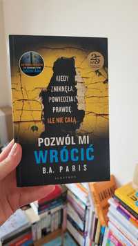 Książka "pozwól mi wrócić"