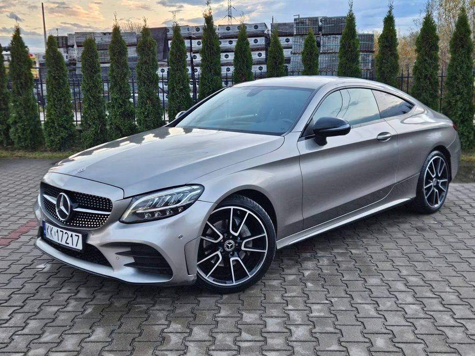 Mercedes-Benz Klasa C AMG*NIGHT*4-Matic*Multibeam*SalonPL*100%Bezwypadkowy*Serwis*Gwarancja*