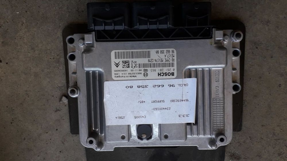 citroen c4 I lift 1.6 VTI sterownik silnika 0261201863 9663193780