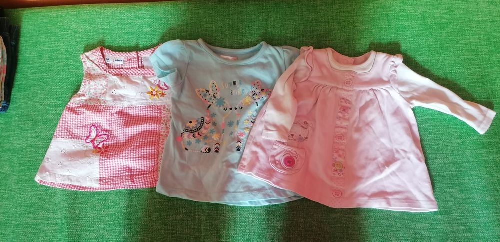 Paka ubrań dla dziewczynki r 74