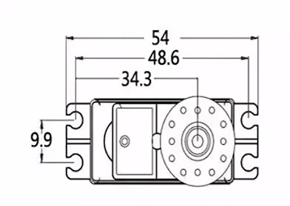 Сервопривід сервомеханізм серво MG946R 360°