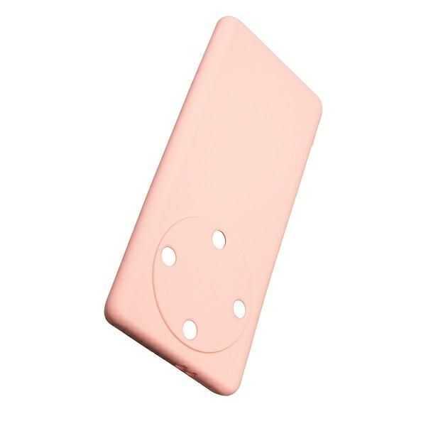 Beline Etui Silicone Honor Magic5 Lite Różowo-Złoty/Rose Gold