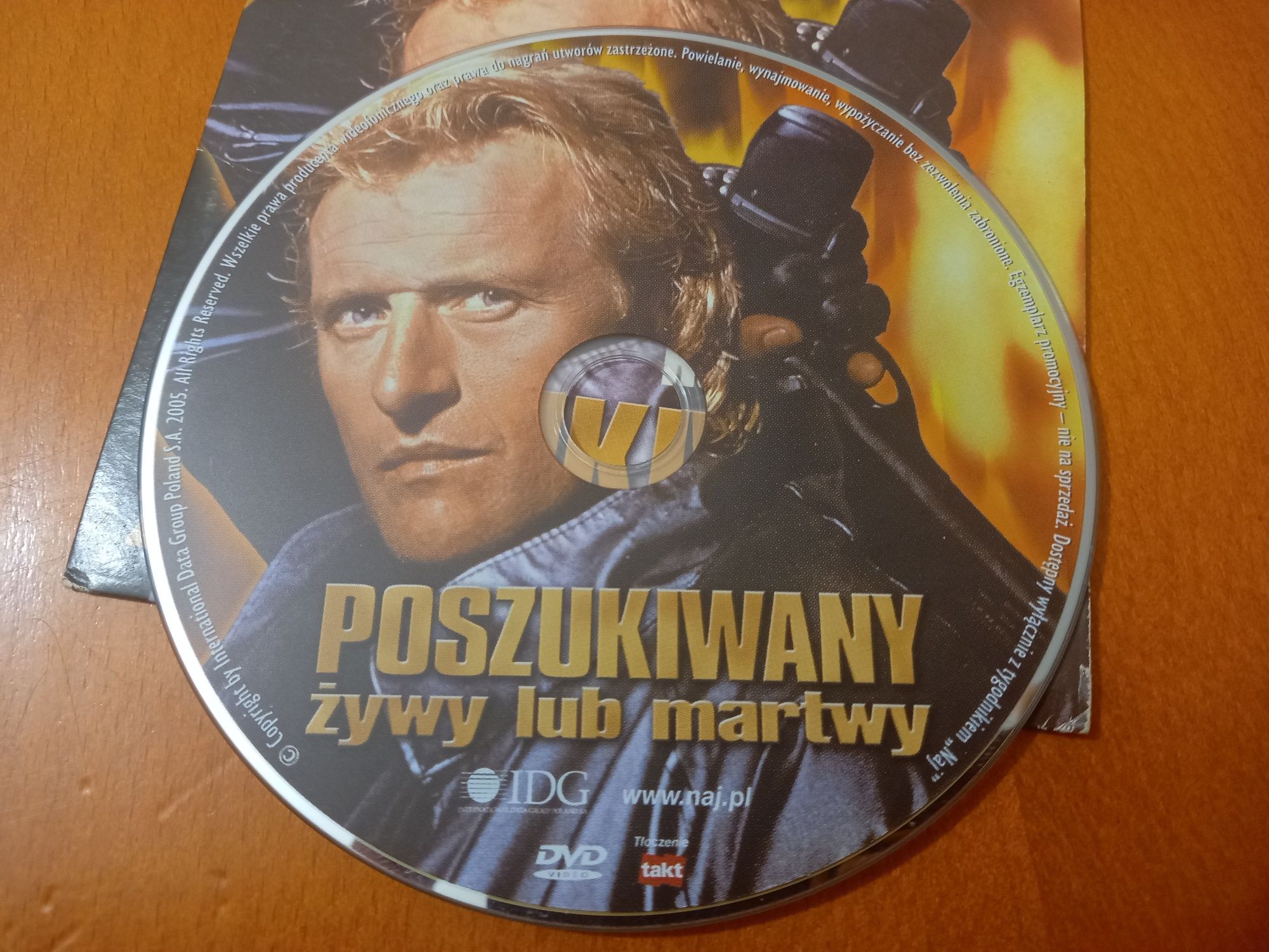 Film Poszukiwany Żywy lub Martwy DVD Video