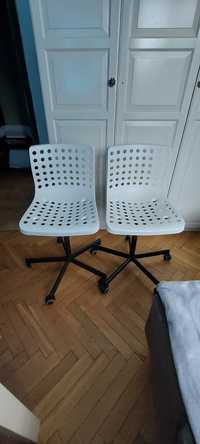 Krzesła obrotowe biurowe do biurka Ikea Skalberg