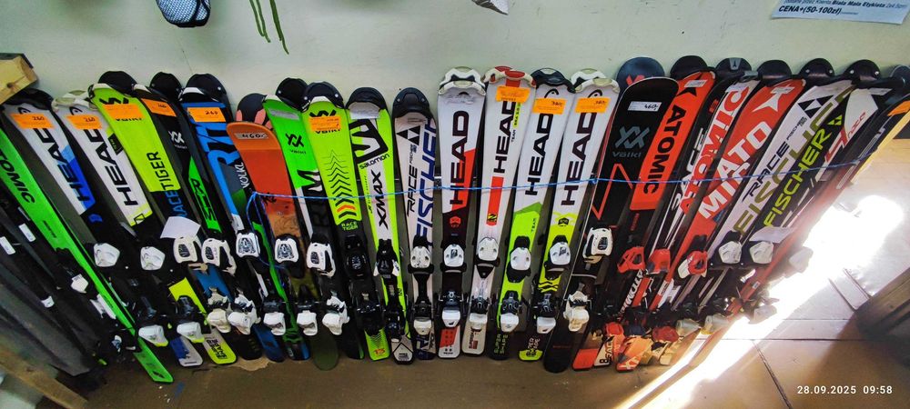 Narty Head Monster Grip 137cm junior dziecięce doNauki wysyłka Sklep