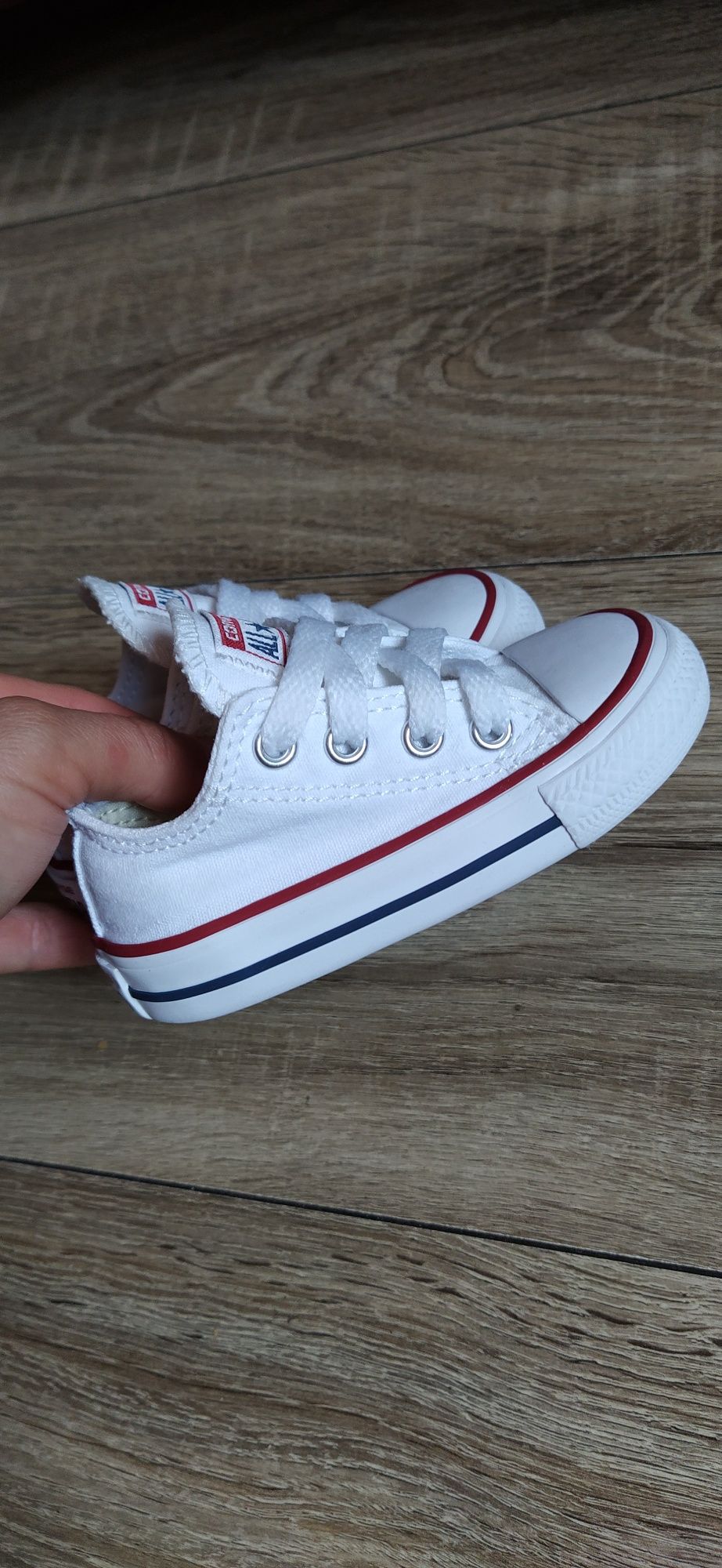 Converse Trampki Conversy niskie białe r.20