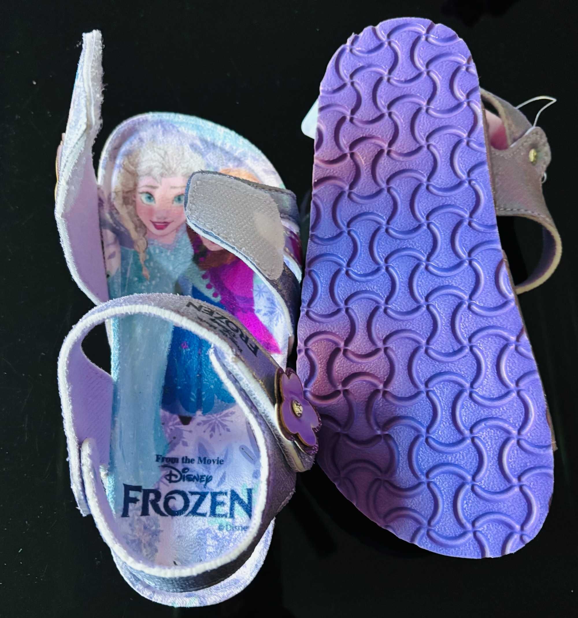 sandały Elza Elsa, Frozen, Kraina Lodu HOLOGRAFICZNE 27 28 regulacja